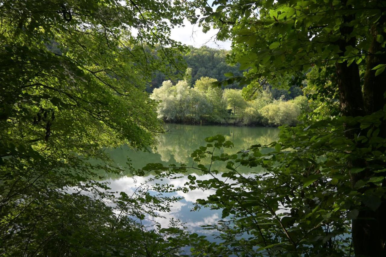 La Villa Du Papetier Boussieres Exteriör bild